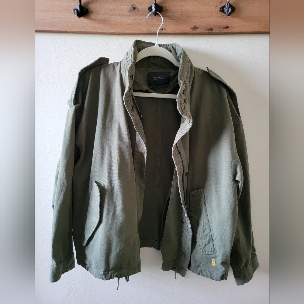 Scotch & Soda - S/M Green Light Utility Jacket